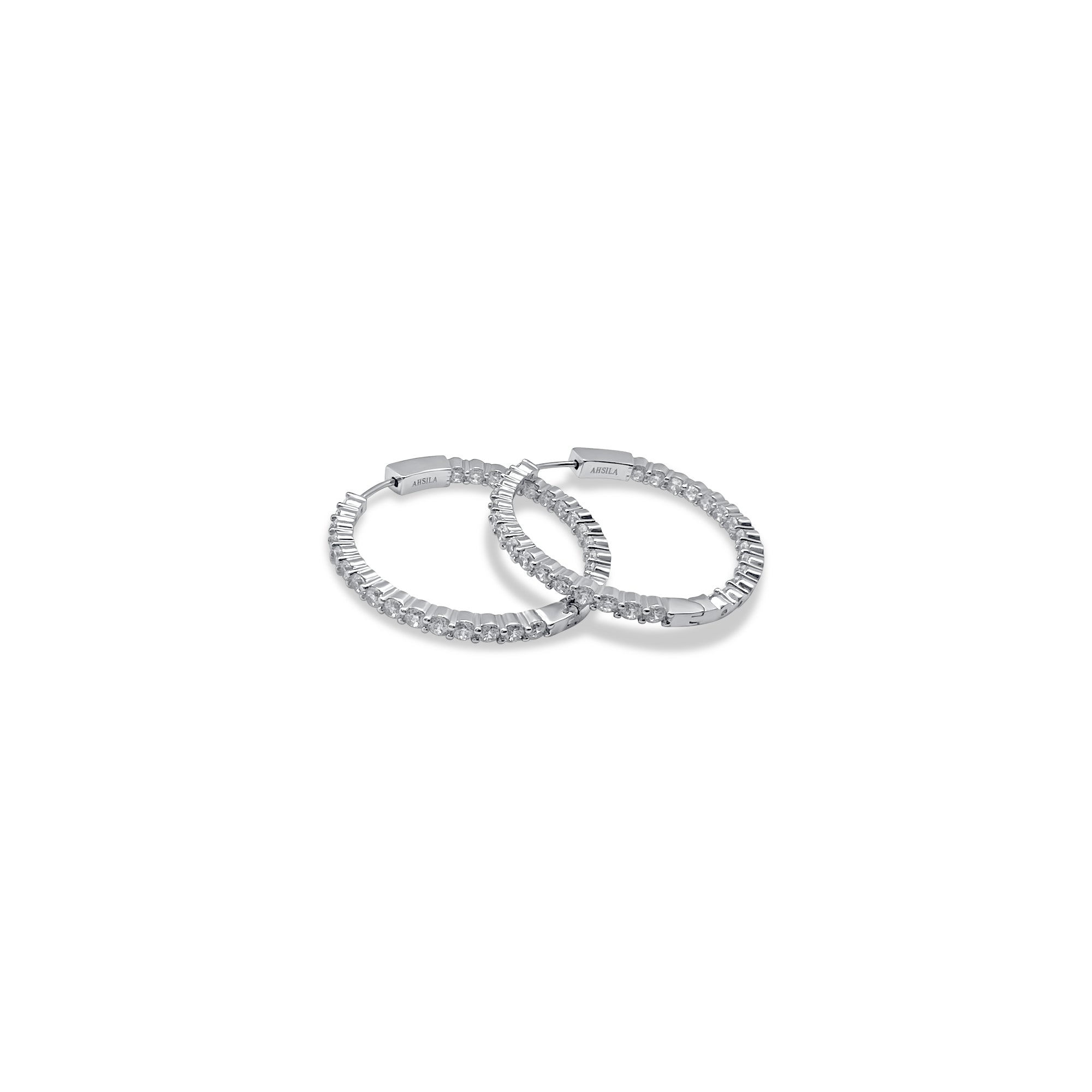 DIAMANTÉ HOOPS