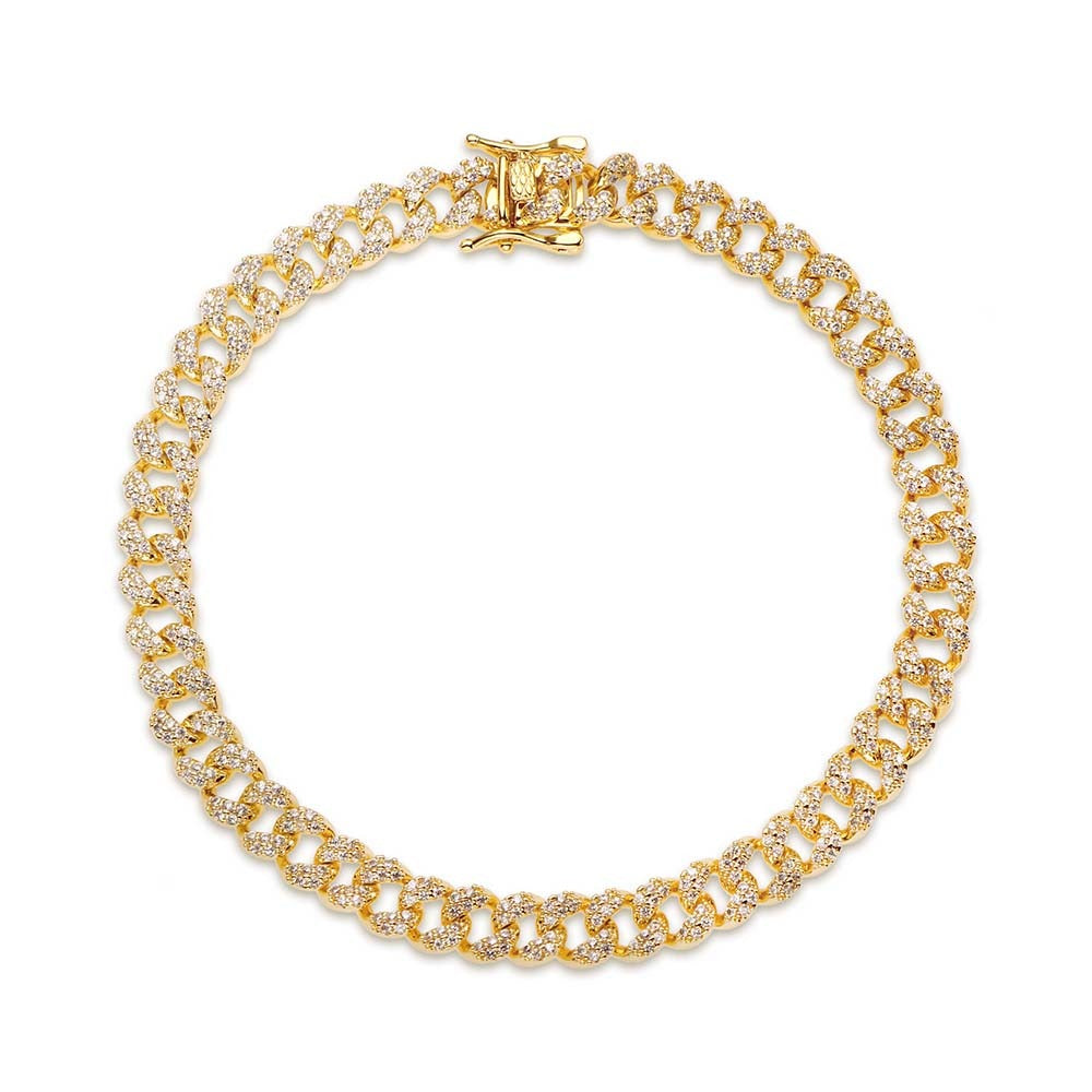 CUBAN LINK ANKLET